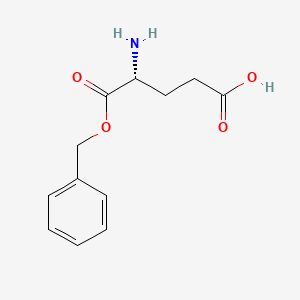 Chemical structure of H-D-Glu-OBzl