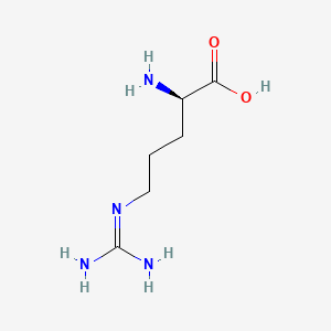 Chemical structure of H-D-Arg-OH