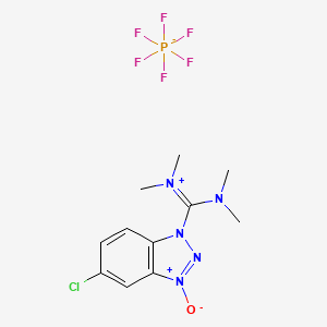 Chemical structure of HCTU