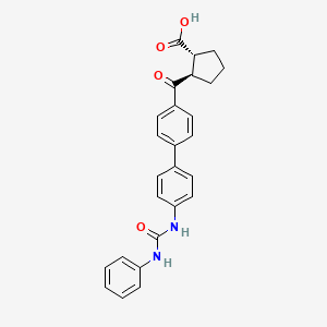 Chemical structure of Z-Trp-OBzl