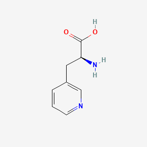 Chemical structure of H-Ala(3-pyridyl)-OH·HCl