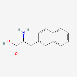 Chemical structure of H-2-Nal-OH·HCl