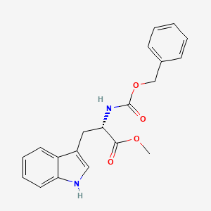 Chemical structure of Z-Trp-OMe