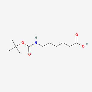Chemical structure of Boc-ε-Acp-OH