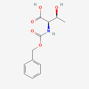 Chemical structure of Z-D-Thr-OH