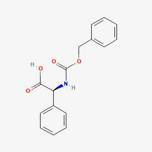 Chemical structure of Z-Phg-OH