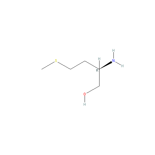 Chemical structure of D-Methioninol