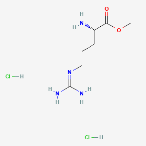 Chemical structure of H-Arg-OMe·2HCl