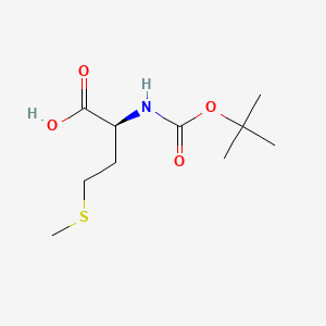 Chemical structure of Boc-Met-OH