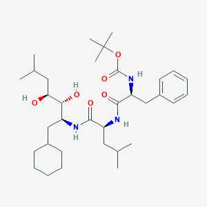 Chemical structure of Z-Lys(Boc)(Isoproyl)-OH·DCHA