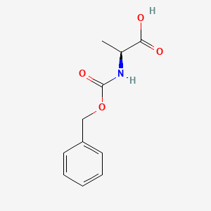 Chemical structure of Z-Ala-OH