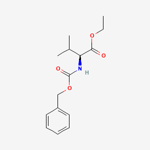Chemical structure of Z-Val-OEt