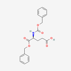 Chemical structure of Z-Glu-OBzl