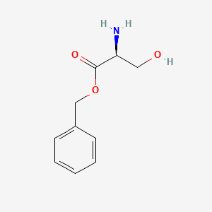 Chemical structure of H-Ser-OBzl·HCl
