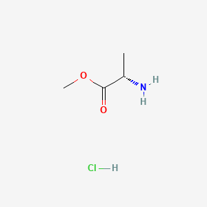 Chemical structure of H-Ala-OMe·HCl