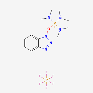 Chemical structure of BOP reagent