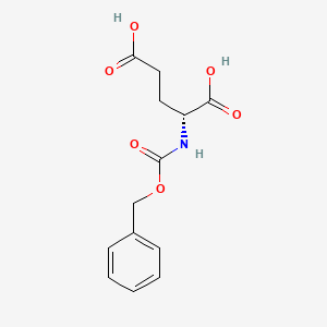 Chemical structure of Z-D-Glu-OH