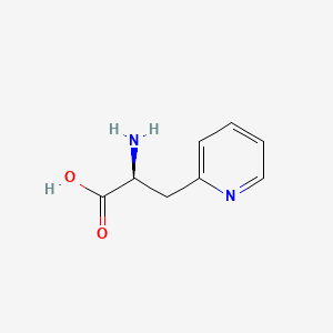 Chemical structure of 3-(2-Pyridyl)-Alanine