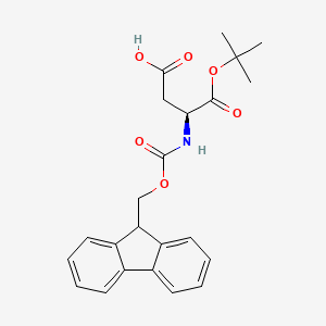 Chemical structure of Fmoc-Asp-OtBu