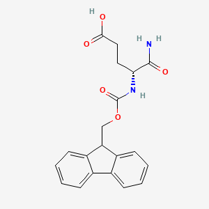 Chemical structure of Fmoc-Glu-NH