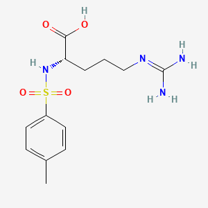 Chemical structure of Tos-Arg-OH