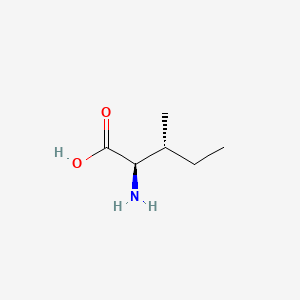 Chemical structure of D-Isoleucine