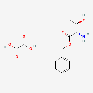 Chemical structure of H-Thr-OBzl·oxalate
