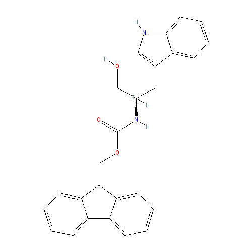 Chemical structure of Fmoc-D-Tryptophanol