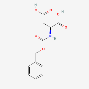 Chemical structure of Z-Asp-OH