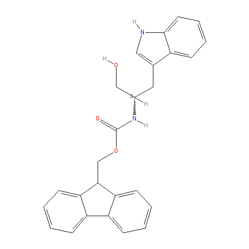 Chemical structure of Fmoc-Tryptophanol