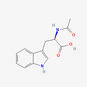 Chemical structure of Ac-D-Trp-OH