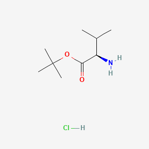 Chemical structure of H-D-Val-OtBu?HCl