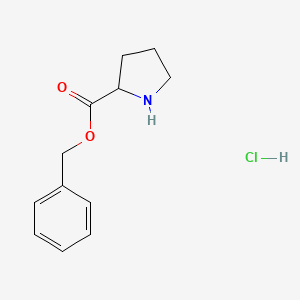 Chemical structure of H-Pro-OBzl·HCl