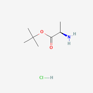 Chemical structure of H-D-Ala-OtBu·HCl