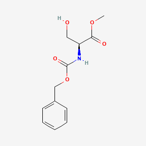 Chemical structure of Z-Ser-OMe