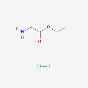 Chemical structure of H-Gly-OEt·HCl