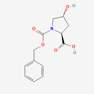 Chemical structure of Z-Hyp-OH
