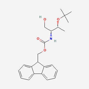 Chemical structure of Fmoc-Thr(tBu)-ol