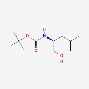 Chemical structure of Boc-Leucinol