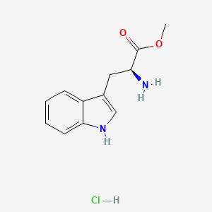 Chemical structure of H-Trp-OMe·HCl