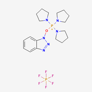 Chemical structure of PyBOP