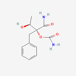 Chemical structure of Z-Thr-NH2
