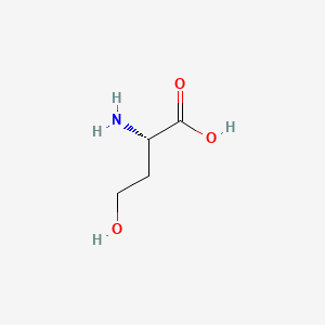 Chemical structure of H-HoSer-OH