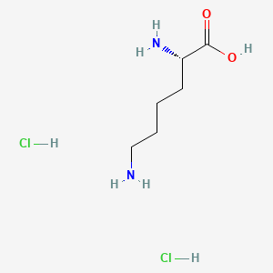 Chemical structure of H-Lys-OH·2HCl