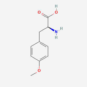 Chemical structure of H-Tyr(Me)-OH