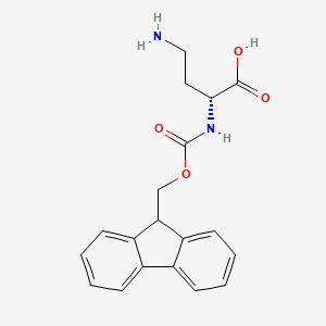 Chemical structure of Fmoc-Asn-ol