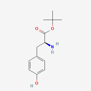 Chemical structure of H-Tyr-OtBu