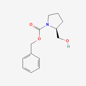 Chemical structure of Z-Prolinol