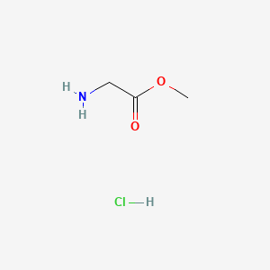 Chemical structure of H-Gly-OMe·HCl