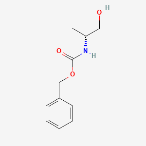 Chemical structure of Z-D-Ala-ol